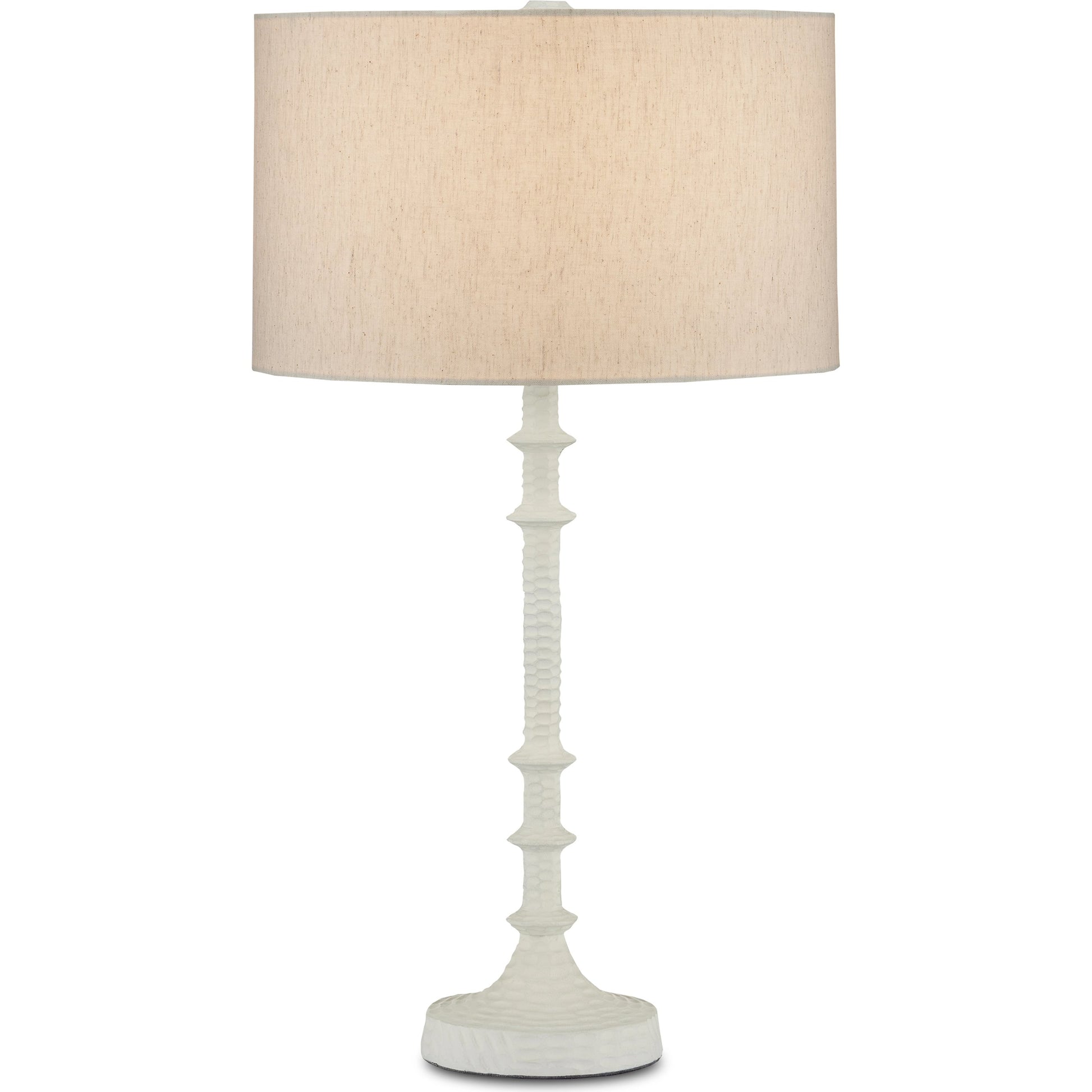 Gallo Table Lamp by Currey and Company in bronze. Made from cast aluminum in a modern style.