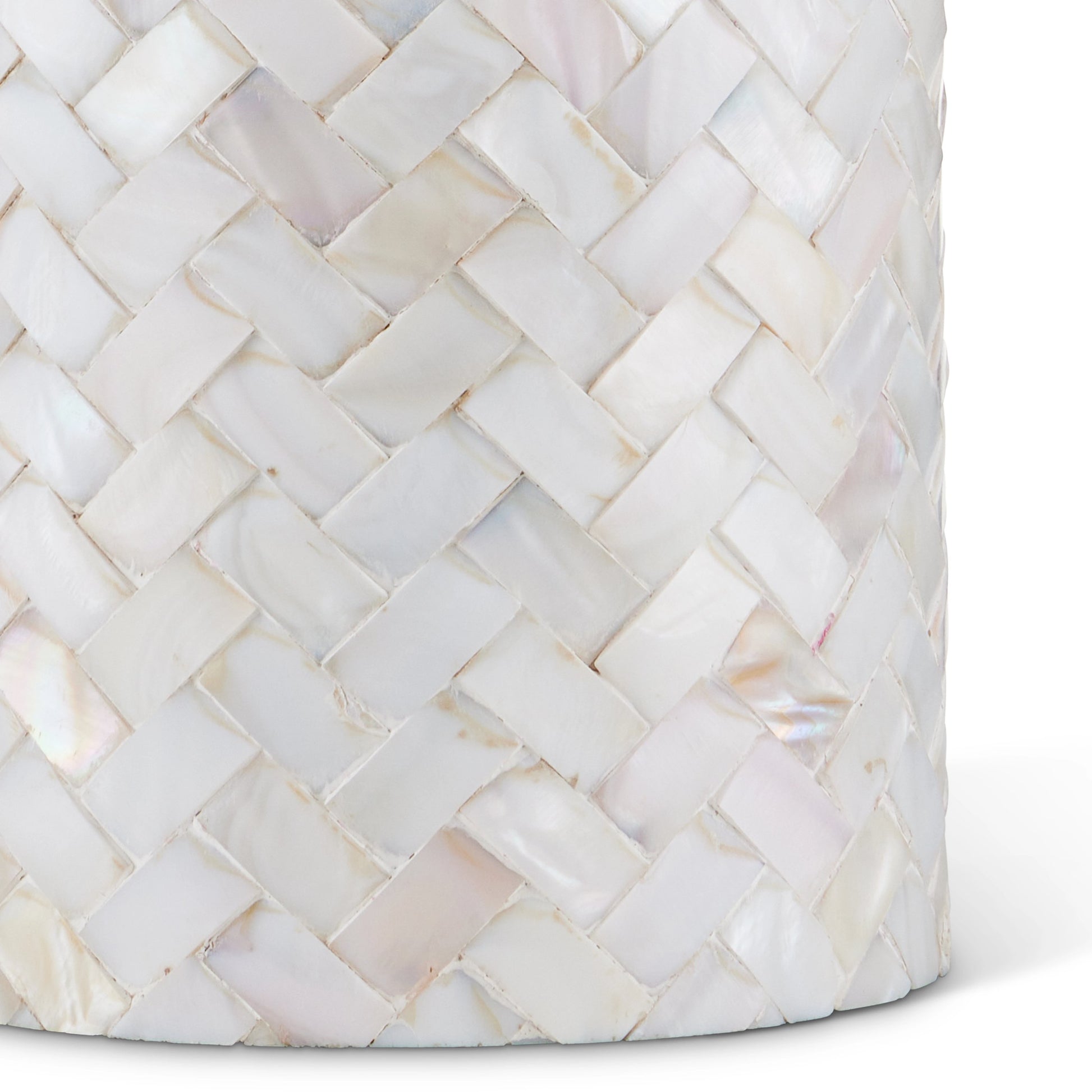 Meraki Mother-Of-Pearl Table Lamp by Currey and Company. Made from mother of pearl, engineered wood in a modern style.