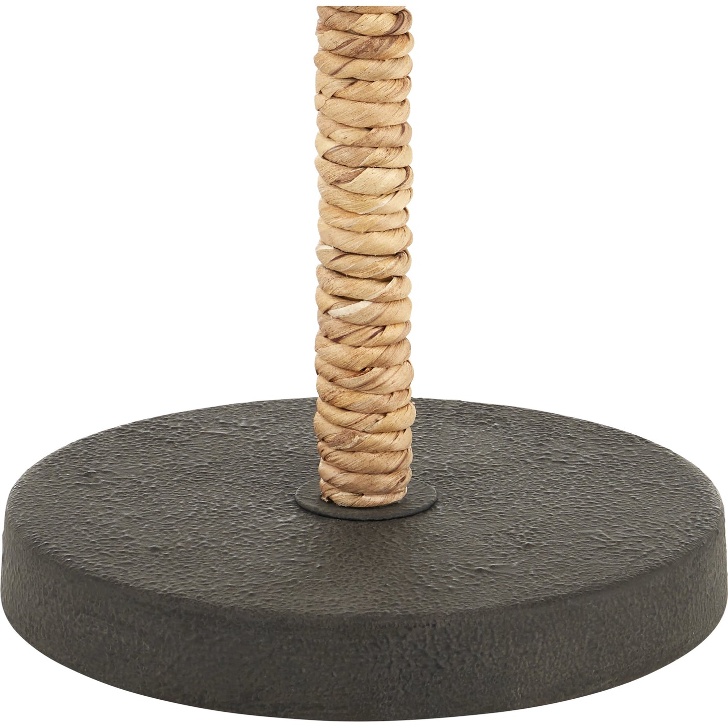 002 SI-2007662 | Closeup | Annabelle Table Lamp by Currey and Company in natural, mole black. Made from metal in a cottage & farmhouse style.