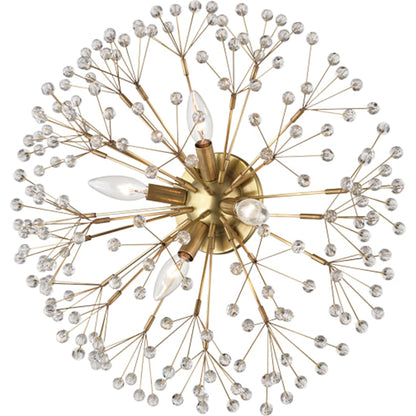 Dunkirk Flush Mount by Hudson Valley. Made from steel in a cottage & farmhouse style.