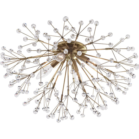 Dunkirk Flush Mount by Hudson Valley. Made from steel in a cottage & farmhouse style.