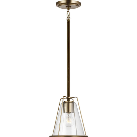 Framework One Light Pendant by Visual Comfort & Co.. Made from steel in a unique style.
