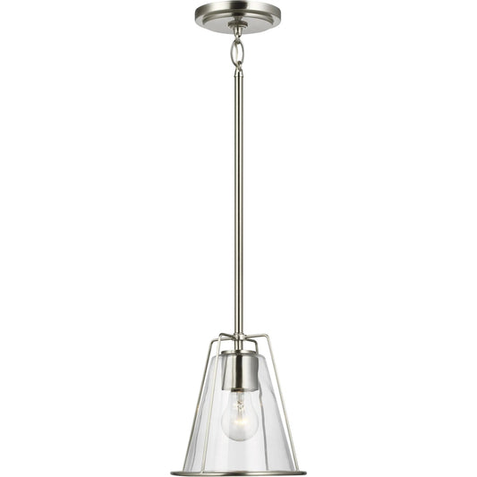 Framework One Light Pendant by Visual Comfort & Co.. Made from steel in a unique style.