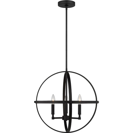 Exmoore Three Light Pendant by Visual Comfort & Co.. Made from steel in a unique style.