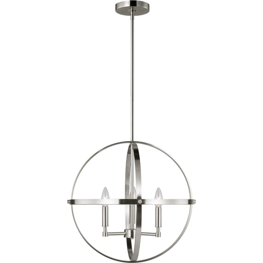 Exmoore Three Light Pendant by Visual Comfort & Co.. Made from steel in a unique style.