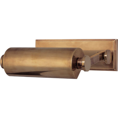 Merrick Picture Light by Hudson Valley. Made from brass in a transitional style.