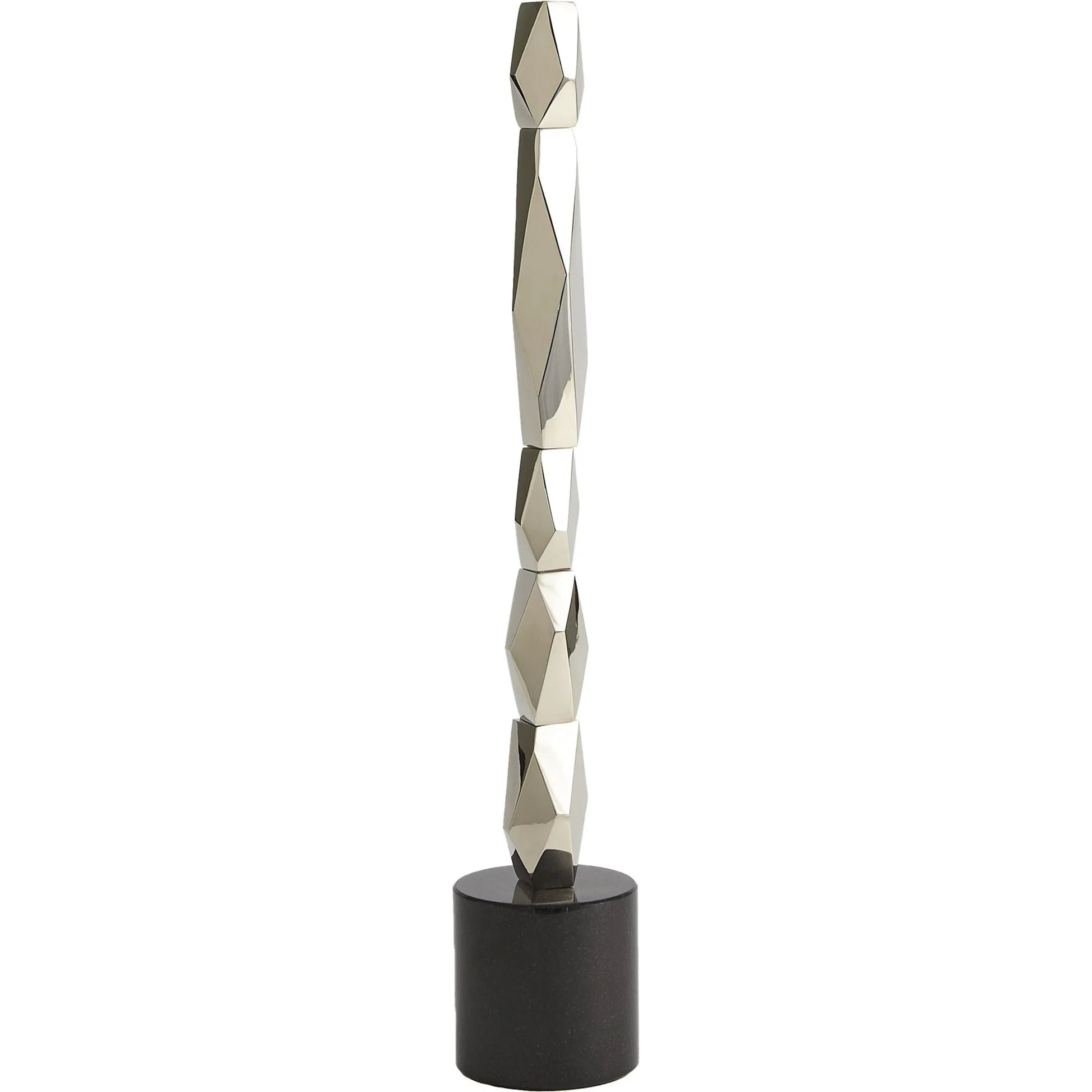 Facet Block Sculpture by Global Views. Made from unique in a unique style.
