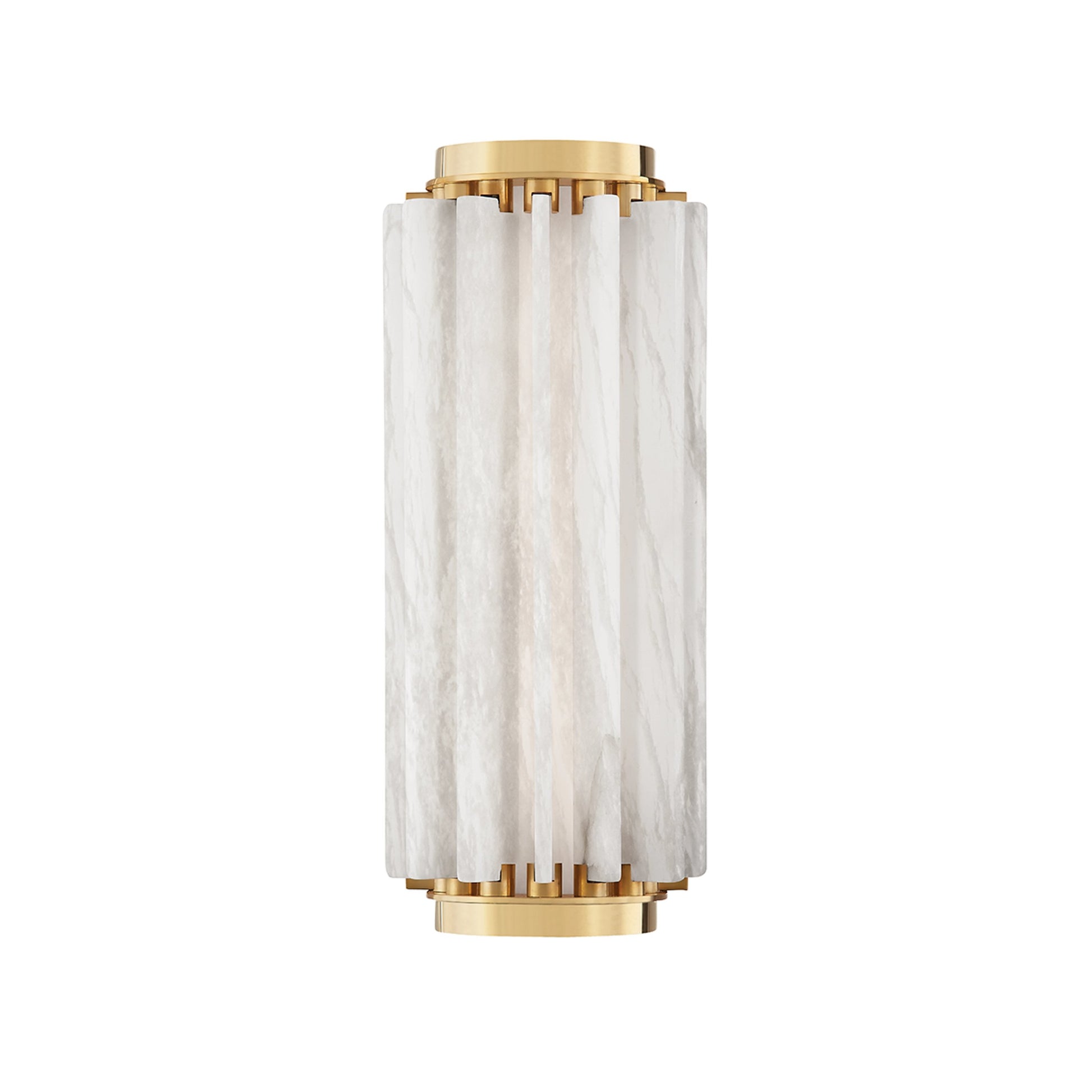 Hillside Wall Sconce by Hudson Valley. Made from brass in a modern style.