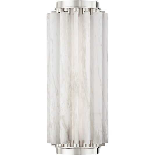 Hillside Wall Sconce by Hudson Valley. Made from brass in a modern style.