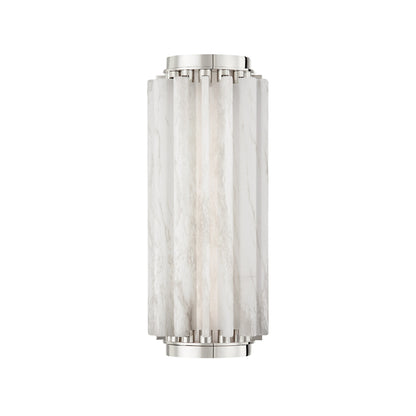 Hillside Wall Sconce by Hudson Valley. Made from brass in a modern style.