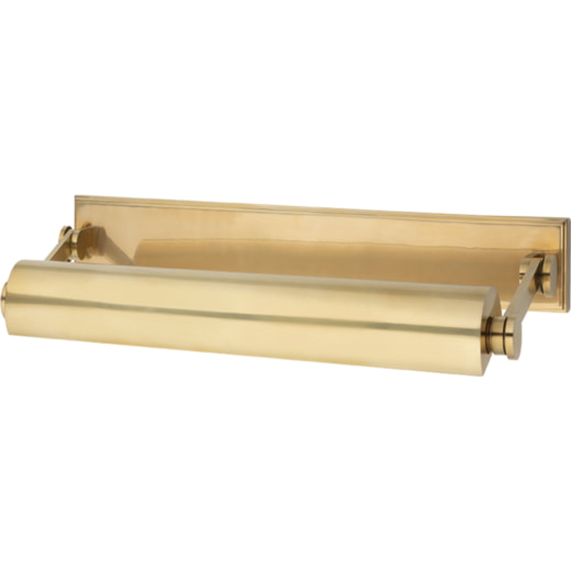 Merrick Picture Light by Hudson Valley. Made from brass in a transitional style.