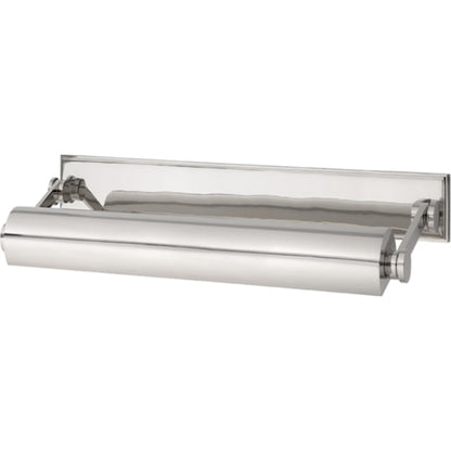 Merrick Picture Light by Hudson Valley. Made from brass in a transitional style.