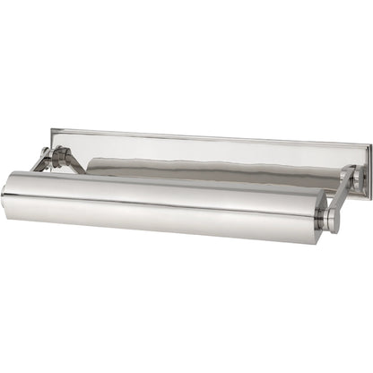 Merrick Picture Light by Hudson Valley. Made from brass in a transitional style.