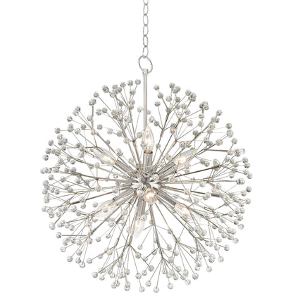 Dunkirk Chandelier by Hudson Valley. Made from steel in a cottage & farmhouse style.