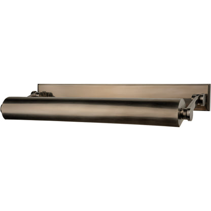 Merrick Picture Light by Hudson Valley. Made from brass in a transitional style.