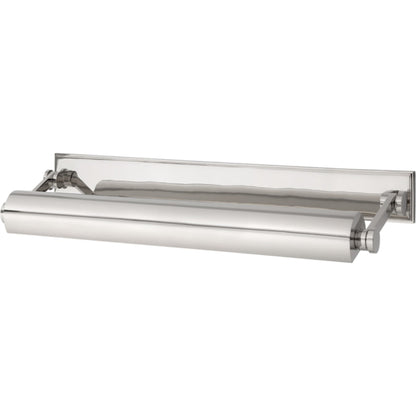 Merrick Picture Light by Hudson Valley. Made from brass in a transitional style.