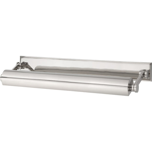 Merrick Picture Light by Hudson Valley. Made from brass in a transitional style.