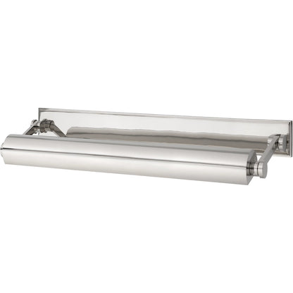 Merrick Picture Light by Hudson Valley. Made from brass in a transitional style.