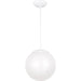Leo - Hanging Globe Large Pendant LED by Visual Comfort & Co.. Made from aluminum in a modern style.