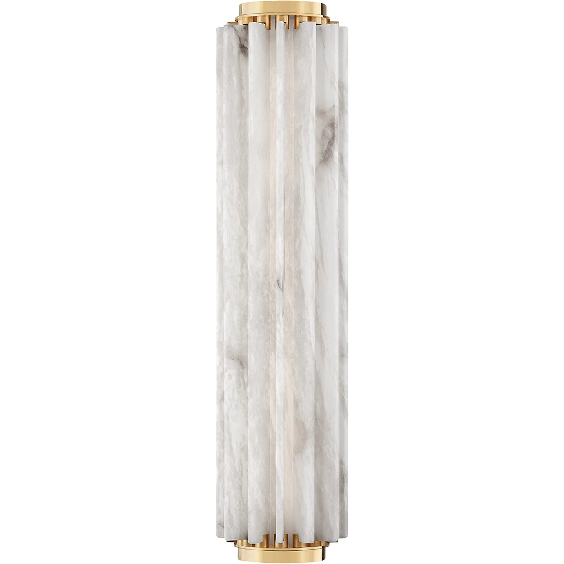 Hillside Wall Sconce by Hudson Valley. Made from brass in a modern style.