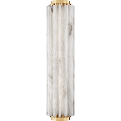Hillside Wall Sconce by Hudson Valley. Made from brass in a modern style.
