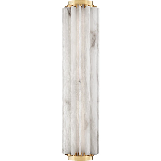 Hillside Wall Sconce by Hudson Valley. Made from brass in a modern style.