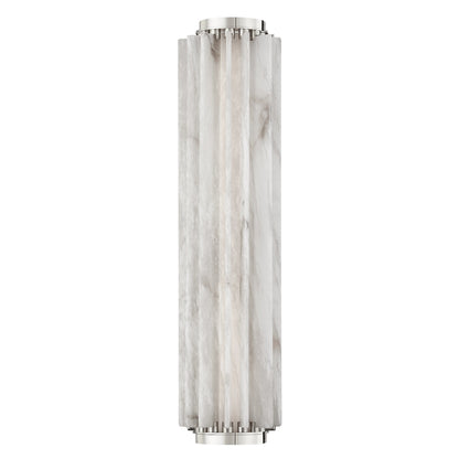 Hillside Wall Sconce by Hudson Valley. Made from brass in a modern style.