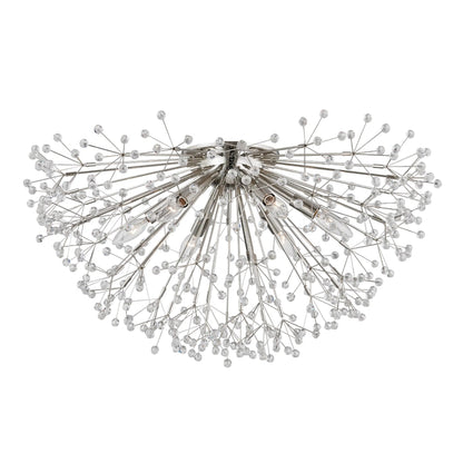 Dunkirk Semi Flush by Hudson Valley. Made from steel in a eclectic & global style.