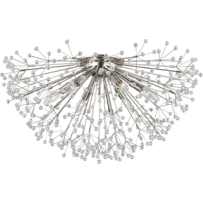 Dunkirk Semi Flush by Hudson Valley. Made from steel in a eclectic & global style.