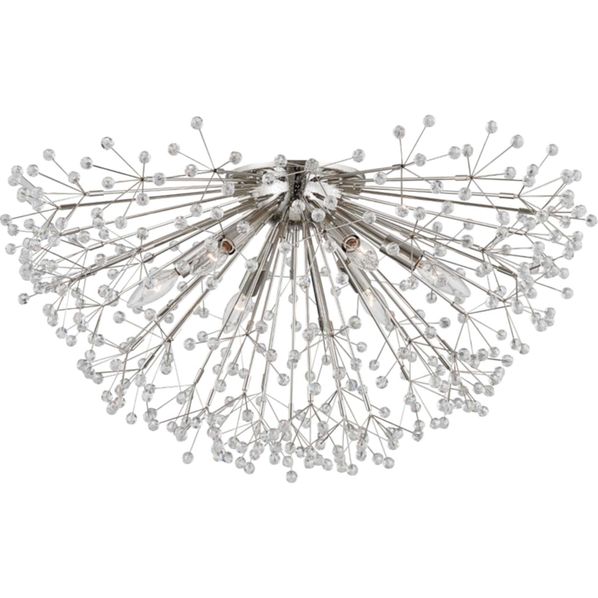 Dunkirk Semi Flush by Hudson Valley. Made from steel in a eclectic & global style.