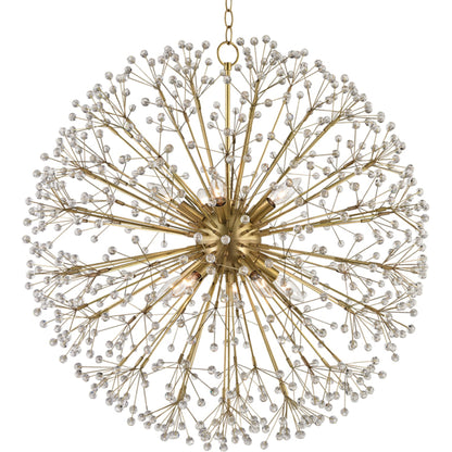 Dunkirk Chandelier by Hudson Valley. Made from steel in a cottage & farmhouse style.