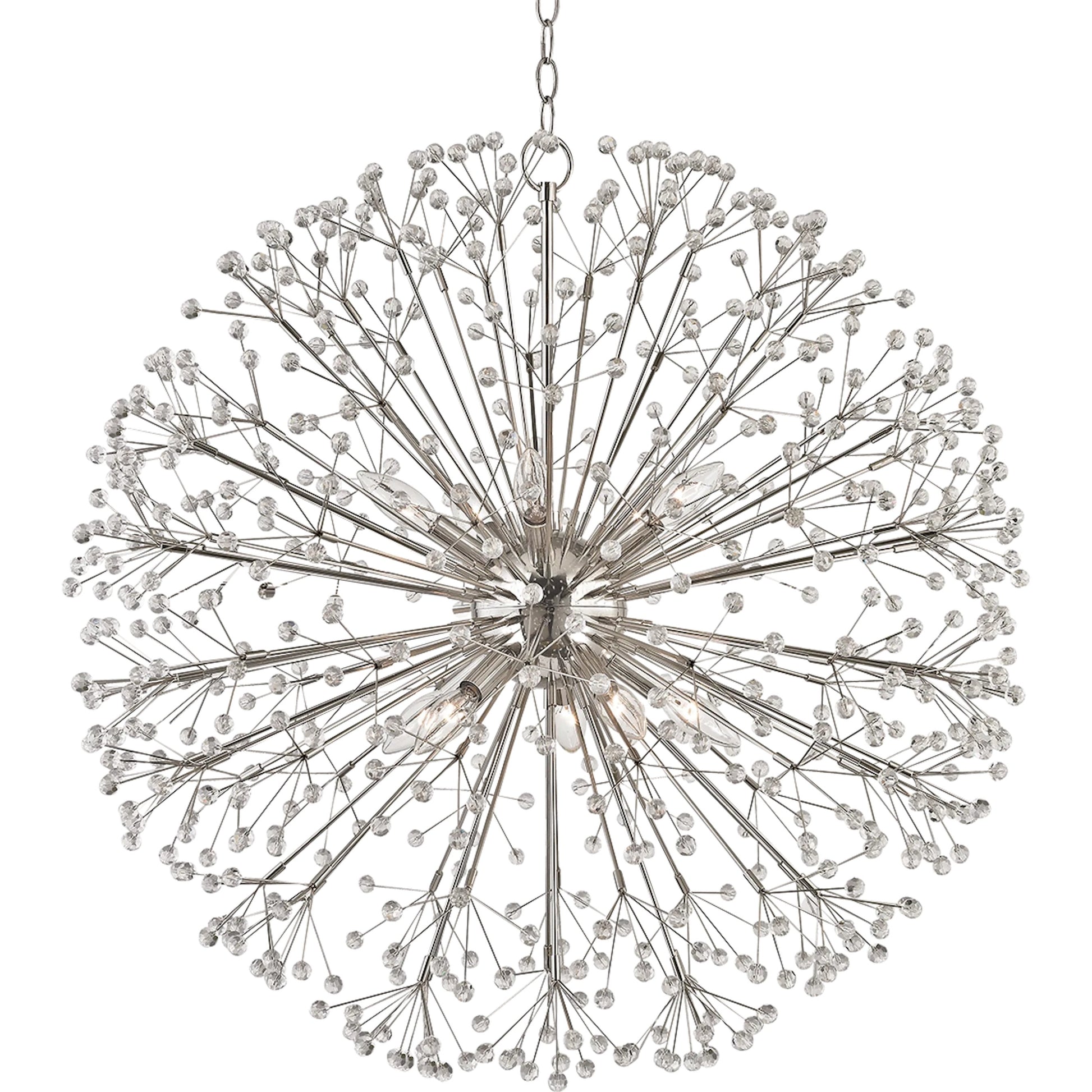 Dunkirk Chandelier by Hudson Valley. Made from steel in a cottage & farmhouse style.