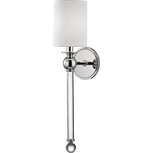 Gordon Wall Sconce by Hudson Valley. Made from brass in a transitional style.