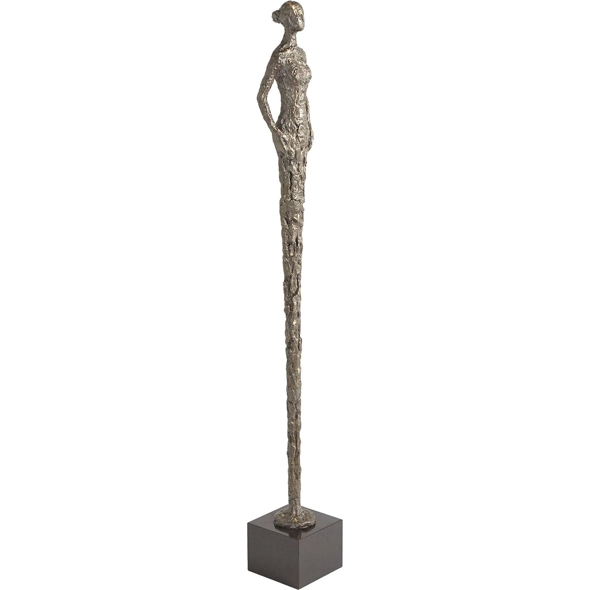 Stretch Man by Global Views in sand, natural, black and marble. Made from unique in a modern style.