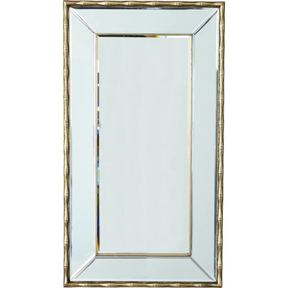 Bamboo Mirror by Global Views. Made from mango, mdf in a rustic style.