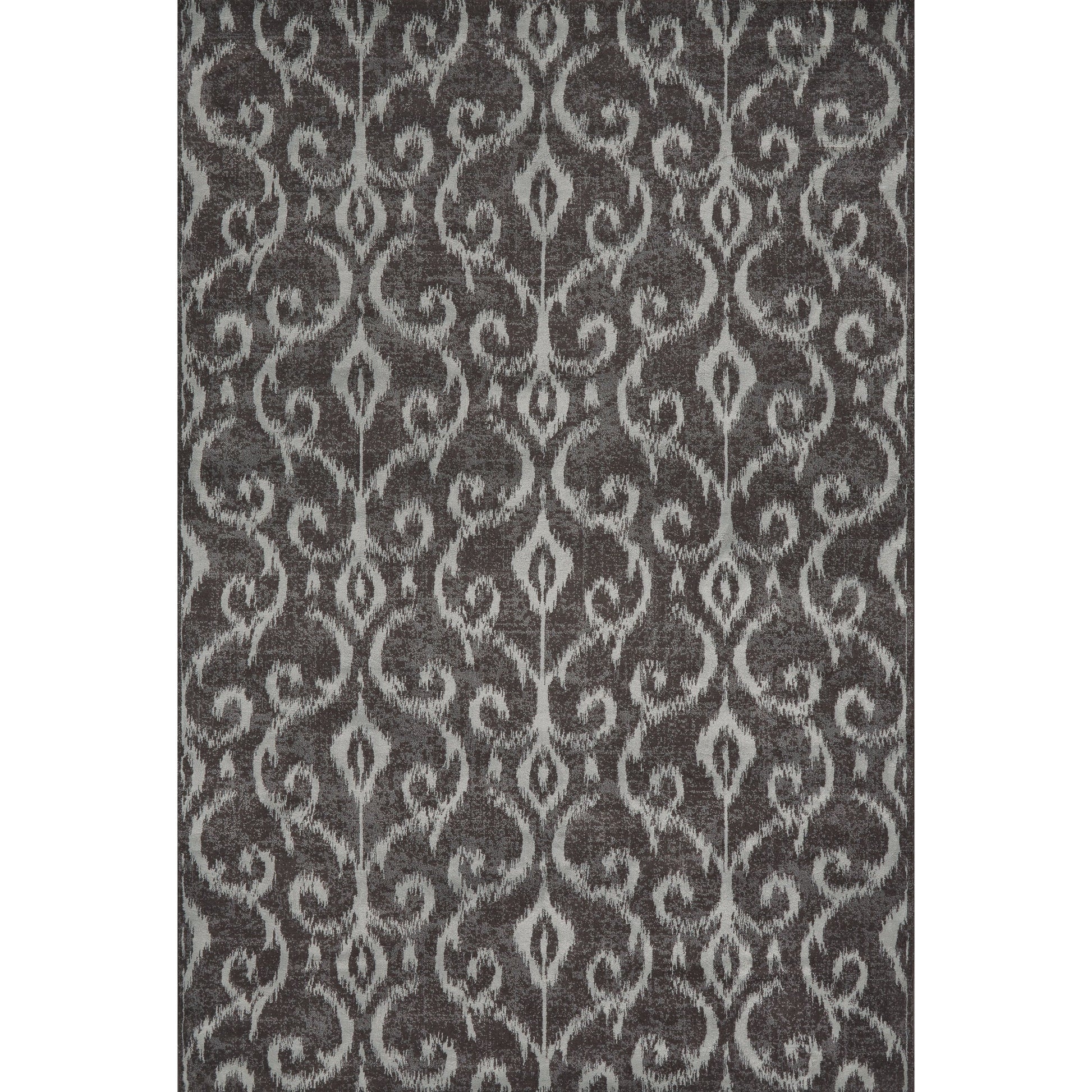 Azeri Transitional Damask Rug - 3842F by Feizy in gray, taupe, ivory. Made from wool, viscose in a unique style.