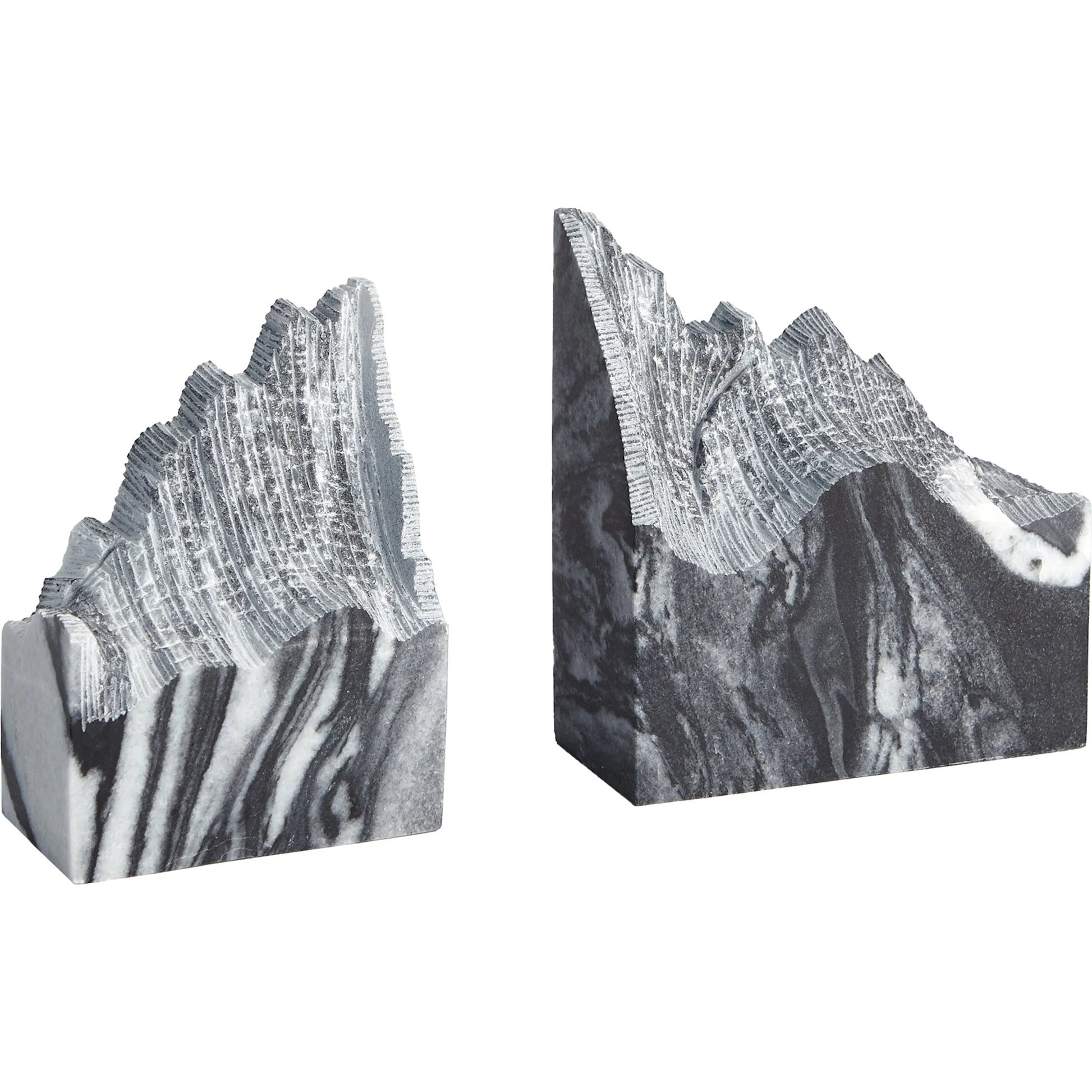 Pair Mountain Summit Bookends by Global Views. Made from unique in a modern style.
