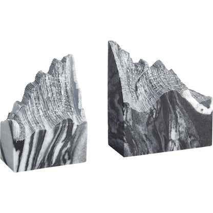 Pair Mountain Summit Bookends by Global Views. Made from unique in a modern style.