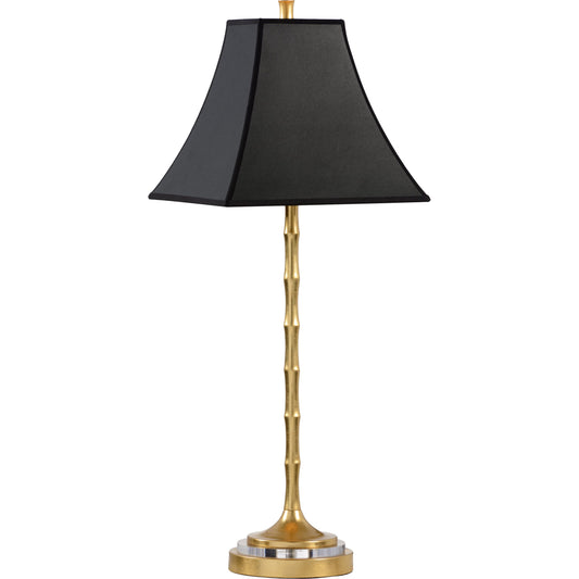 Ojito Lamp by Wildwood in gold. Made from unique in a traditional style.