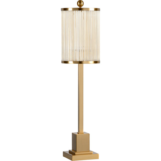 Park Avenue Lamp by Wildwood in gold. Made from other: metal in a transitional style.