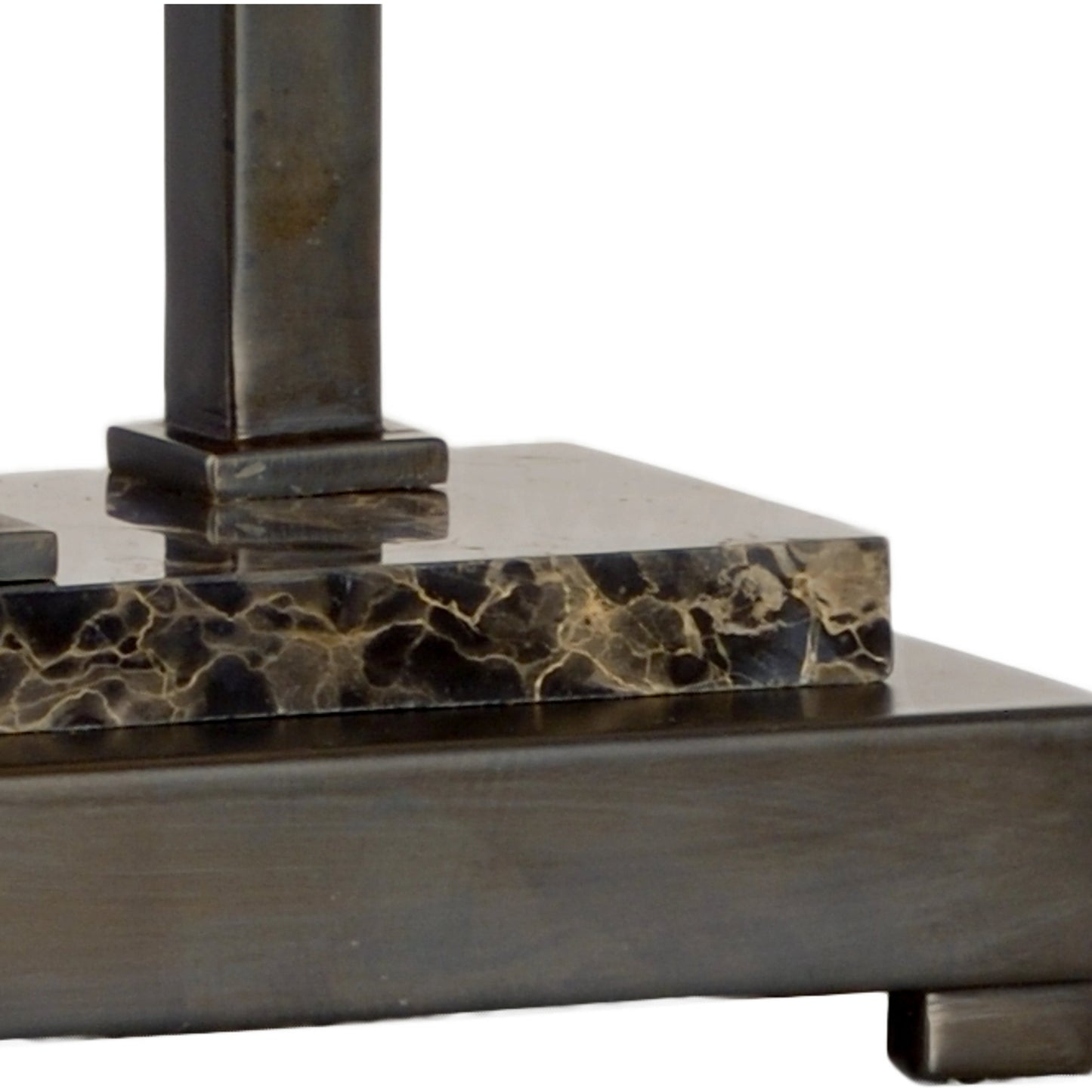 003 SR-386567 | Closeup | Tootsie Lamp by Wildwood in scorched bronze, natural brown. Made from other: metal in a modern style.