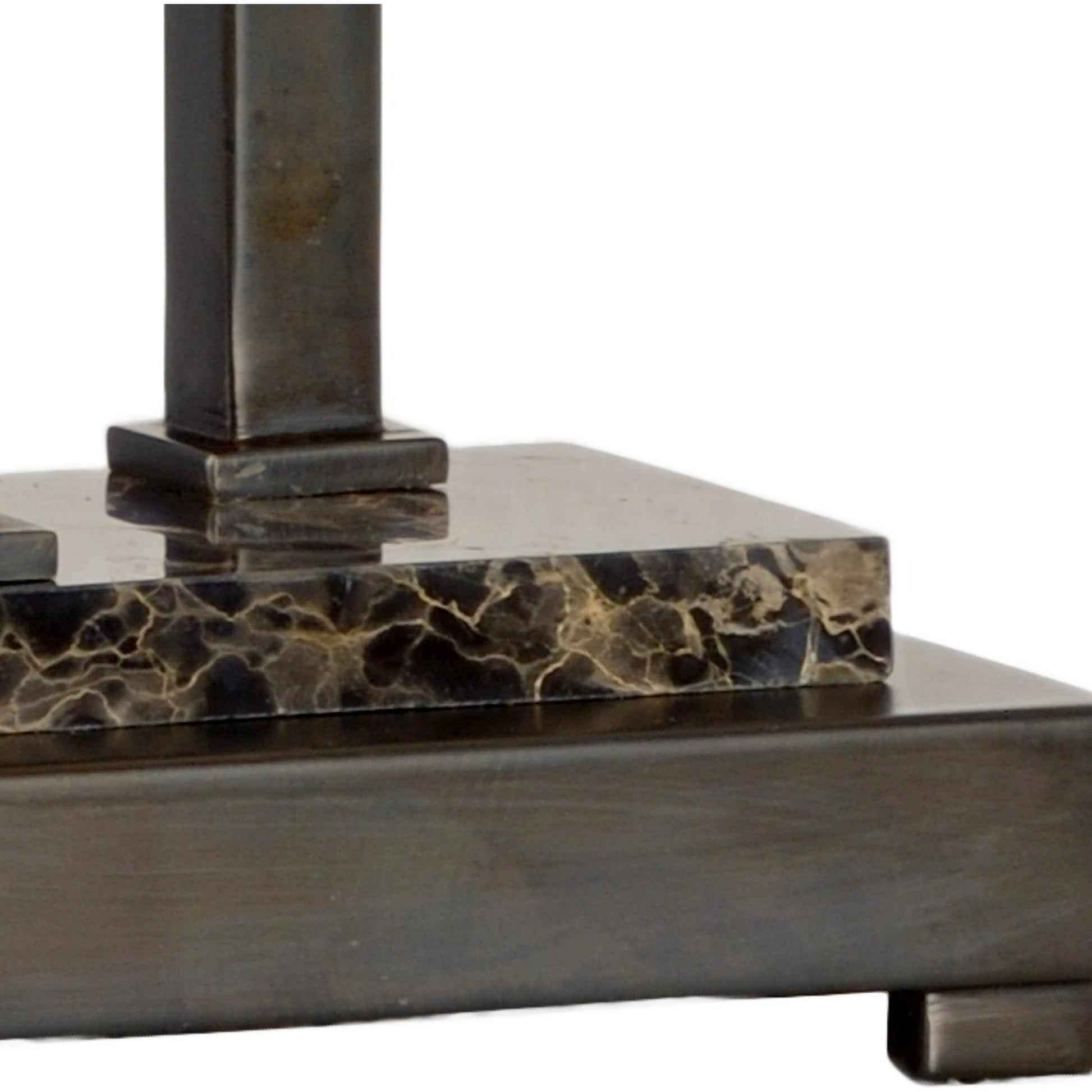 Tootsie Lamp by Wildwood in scorched bronze, natural brown. Made from other: metal in a modern style.