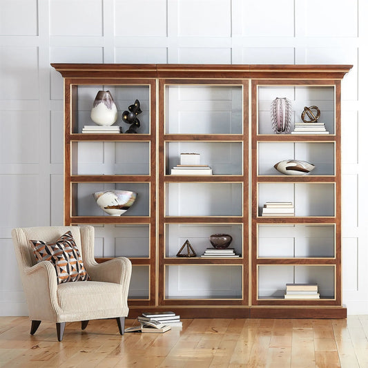Lounge Chair by Global Views in vanilla and oiled walnut. Made from unique in a unique style.