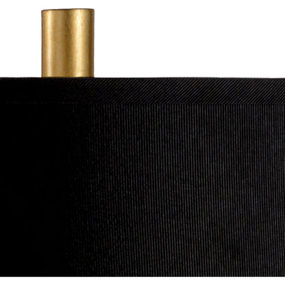 Dazzling Lamp by Wildwood in antique gold leaf, clear. Made from other: metal in a modern style.