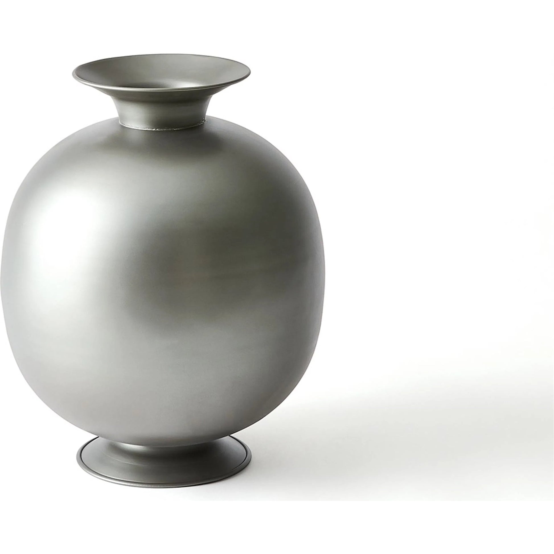 Bronzino Tall Vase by Global Views in brass. Made from unique in a modern style.