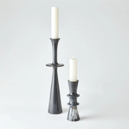 Center Flair Candle Stand by Global Views in marble. Made from unique in a modern style.