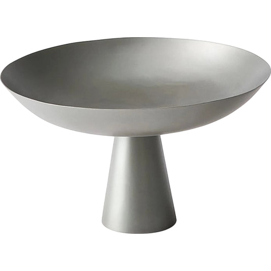 Fontana Compote by Global Views in tan and brass. Made from unique in a unique style.