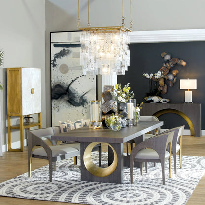 Organic Formed Vase by Global Views. Made from unique in a eclectic & global style.