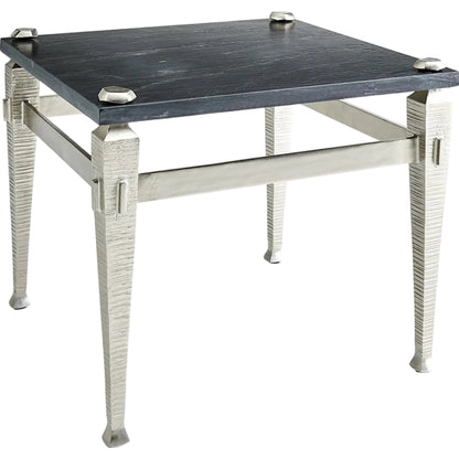 Roman End Table by Global Views in marble. Made from unique in a modern style.