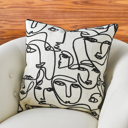Congregation Pillow by Global Views in red. Made from unique in a unique style.